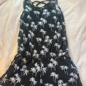 H&M palm tree pattern jumper